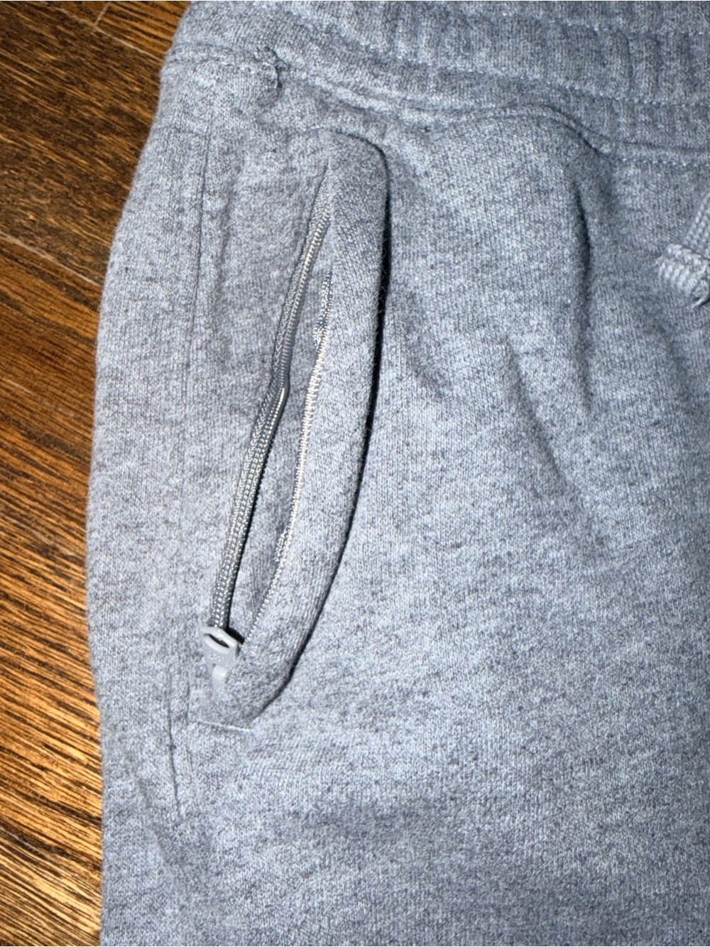 Abercrombie & Fitch Kids Gray Fleece Jogger Pants Kids 9/10 - Picture 5 of 5